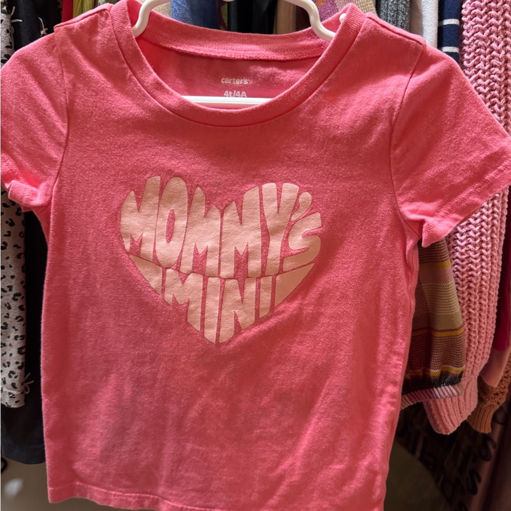 Carter's Pink 'Mommy's Mini' Kids T-Shirt